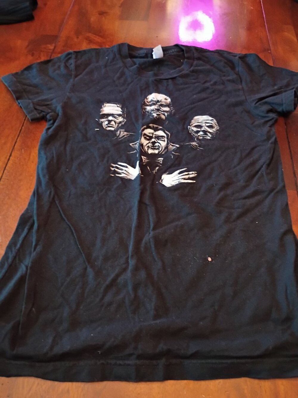 Universal Horror Monster Tshirt Bohemian Rhapsody Cover Style